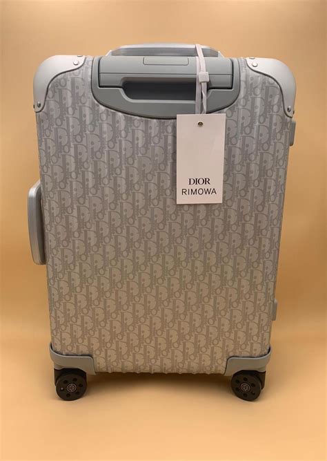 dior and rimowa price|dior rimowa suitcase.